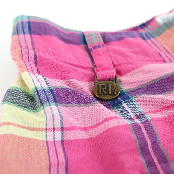 RALPH LAUREN shorts, girl's size 12M - Picture 2 of 4